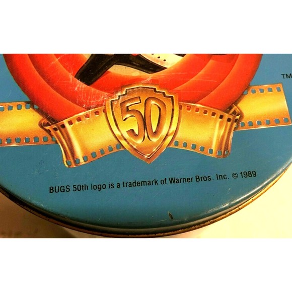 Brachs Happy Birthday Bugs Bunny Looney Tunes 50th Anniversary Tin 1989 Vintage - Picture 7 of 12